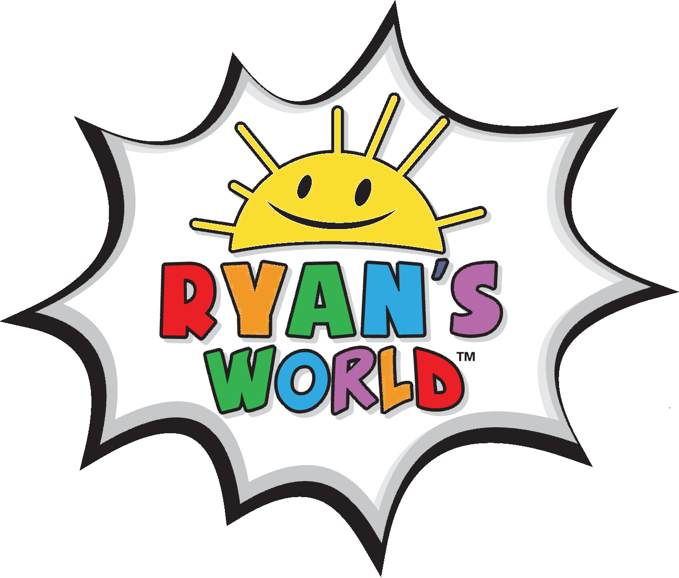 Cartoon Ryan's World Logo : Red Titan Red Saves The World The Movie